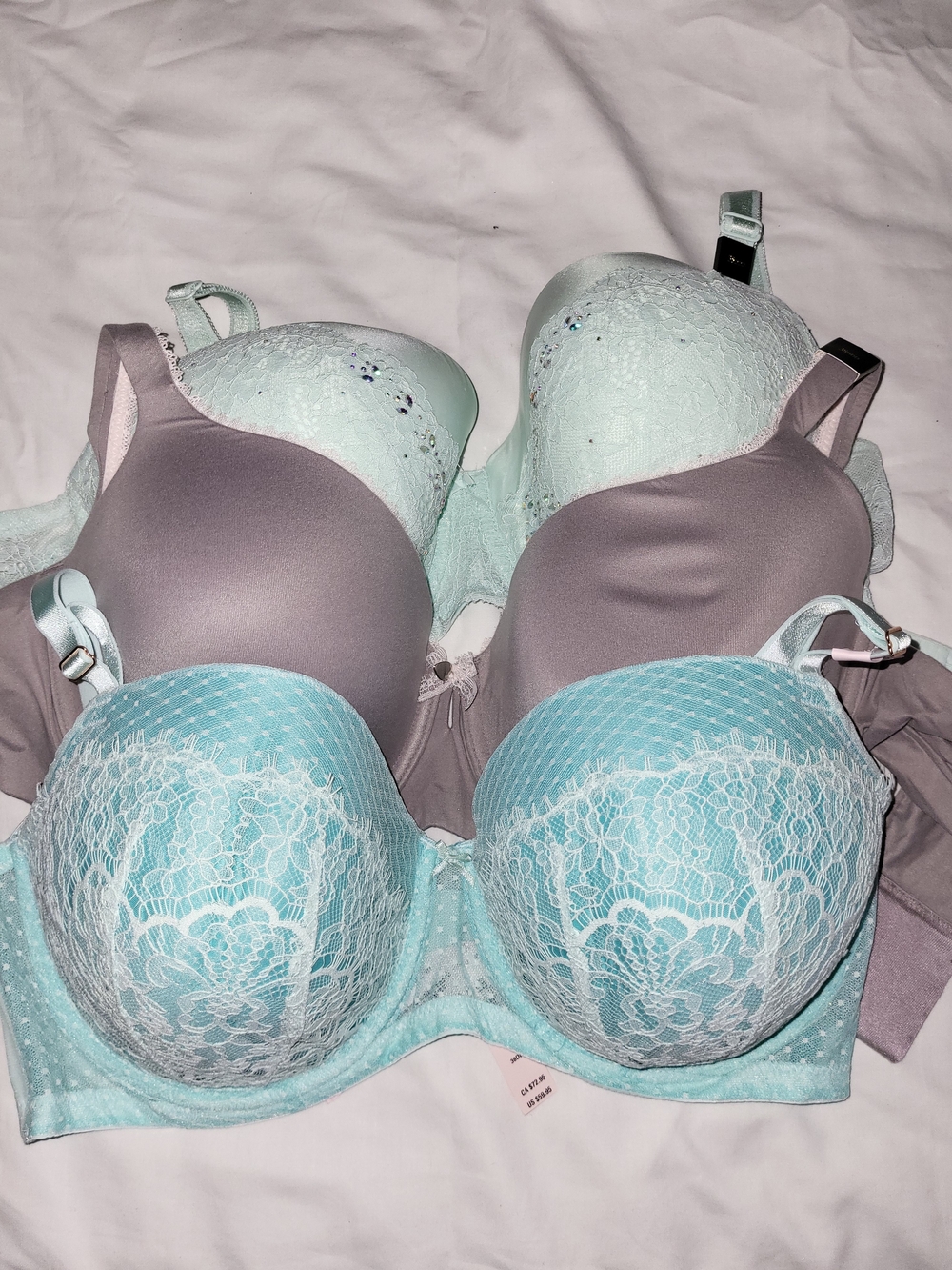 3 Victoria Secret Bras